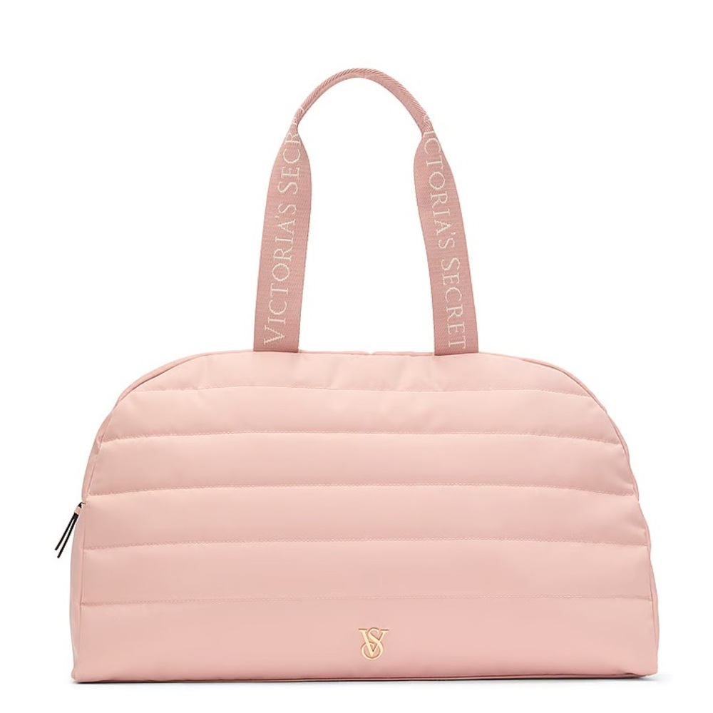 Victoria’s Secret Quilted Duffle Bag